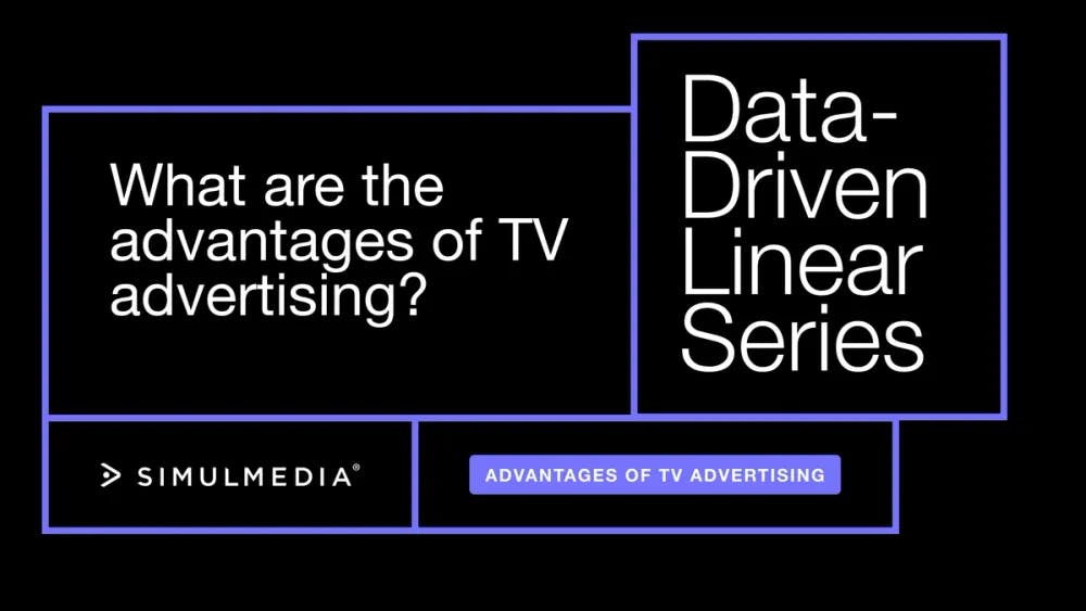 What are the advantages of TV advertising over other traditional and digital channels?