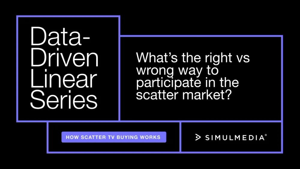 What’s the right versus wrong way to participate in the scatter market?